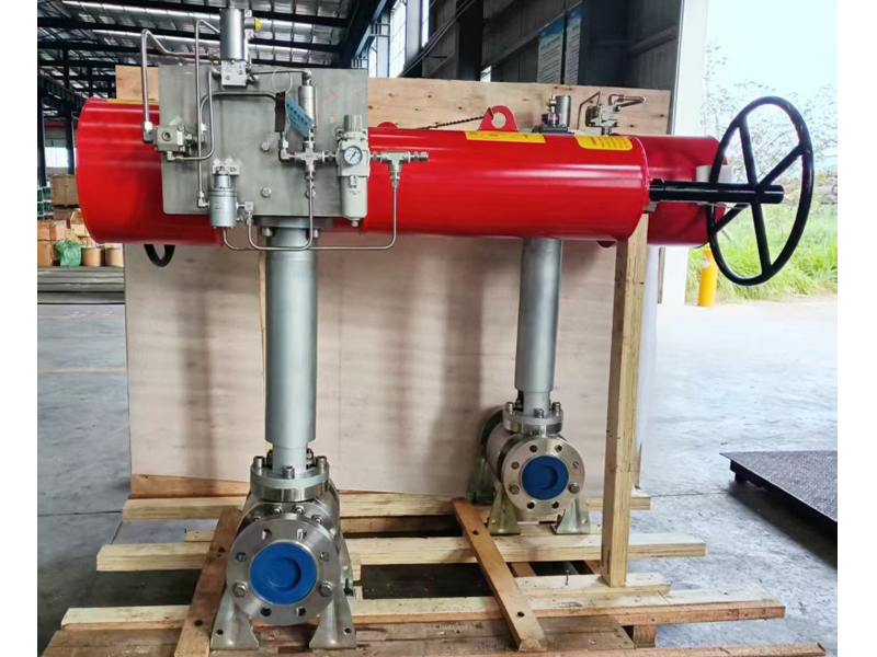 新产品发布:硬密封气动锻钢球阀600LB 4寸